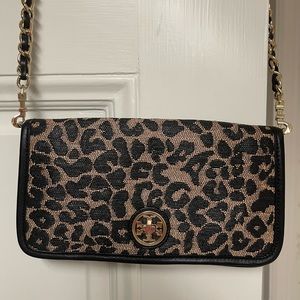 Tory Burch Cheetah Print Crossbody Purse